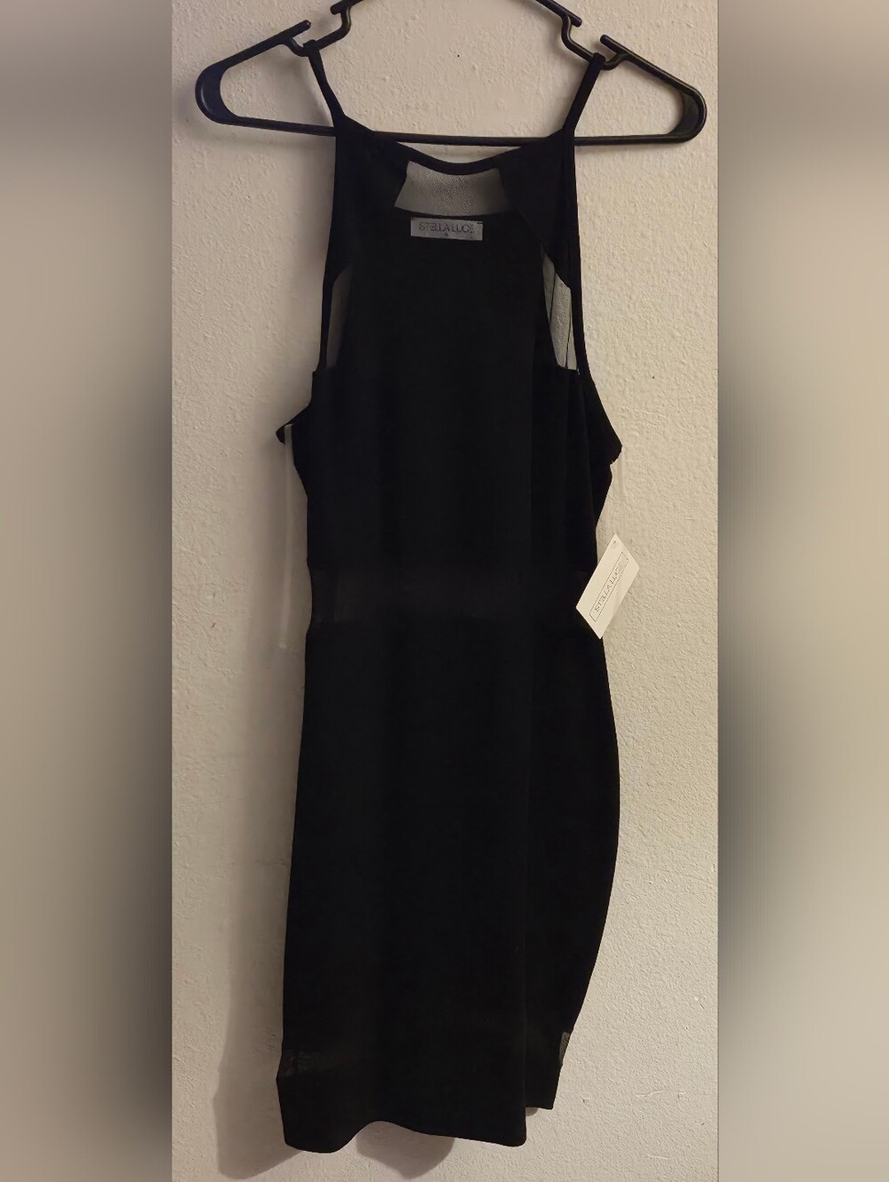 Stella Luce Black Sheath Dress
